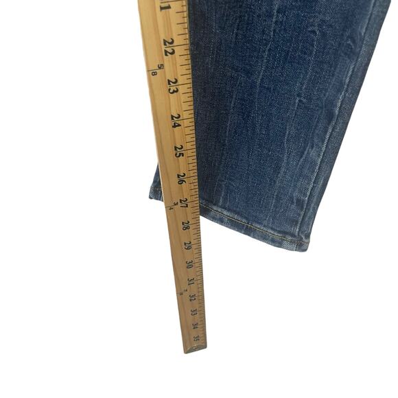 Old Navy Women's Size 14 Rockstar Mid Rise Medium Wash Skinny Jeans - Picture 10 of 10